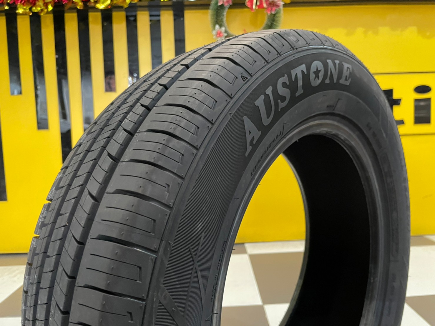 ยางใหม่AUSTONE SP602 195/65R15 ยางใหม่ปี2023