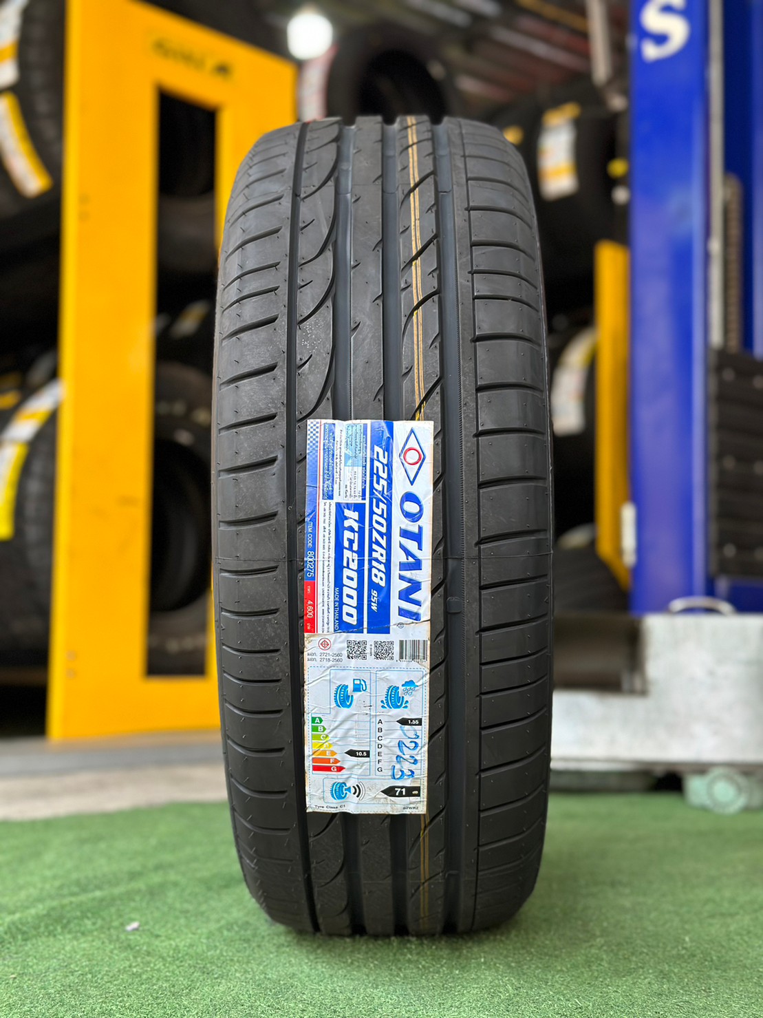 OTANI KC2000 225/50R18 ยางใหม่ปี2023ราคาพิเศษพร้อมติดตั้งฟรี สามารถสอบถามเพิ่มเติมได้ค่ะ