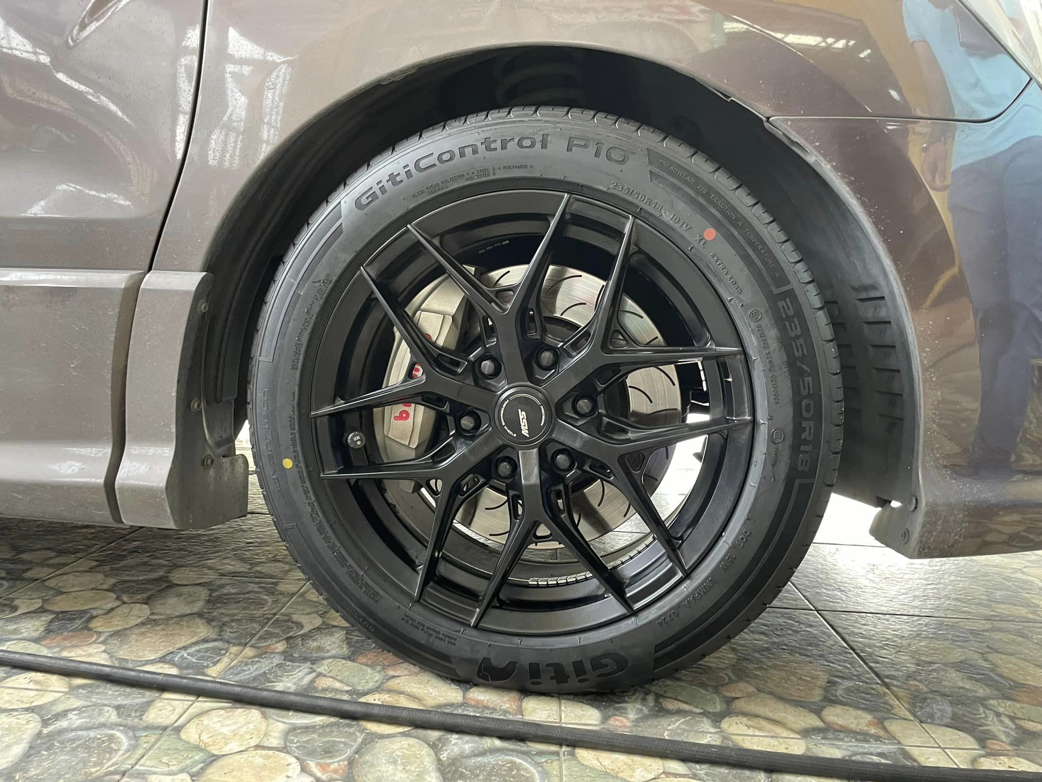 #HYUNDAI_H1🛞 เปลี่ยนยาง #GITI_CONTROL P10_235/50R18