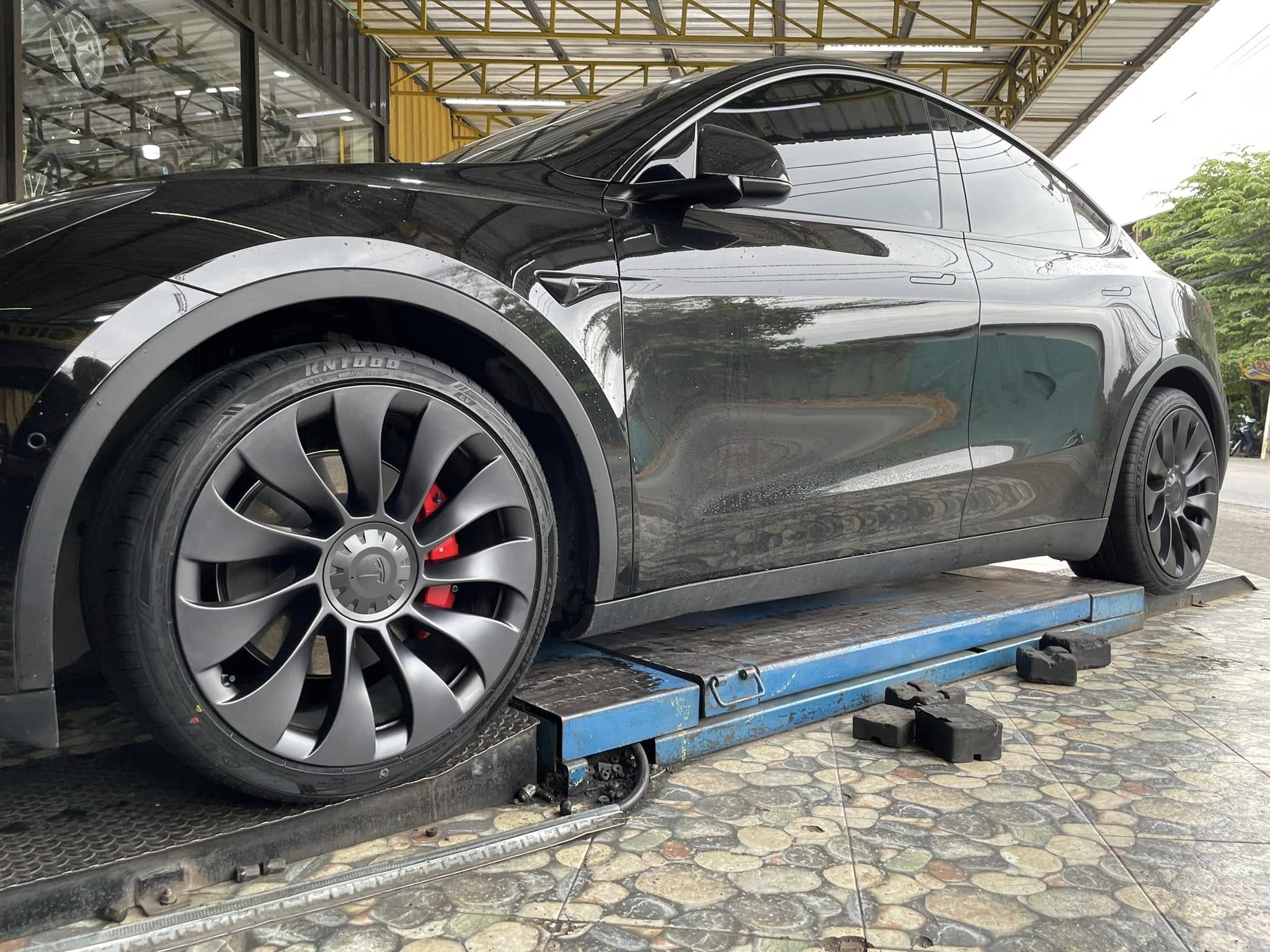 🚘 #TESLA_MODEL Y #OTANI #KN1000 255/35R21 #OTANI #KN1000 275/35R21