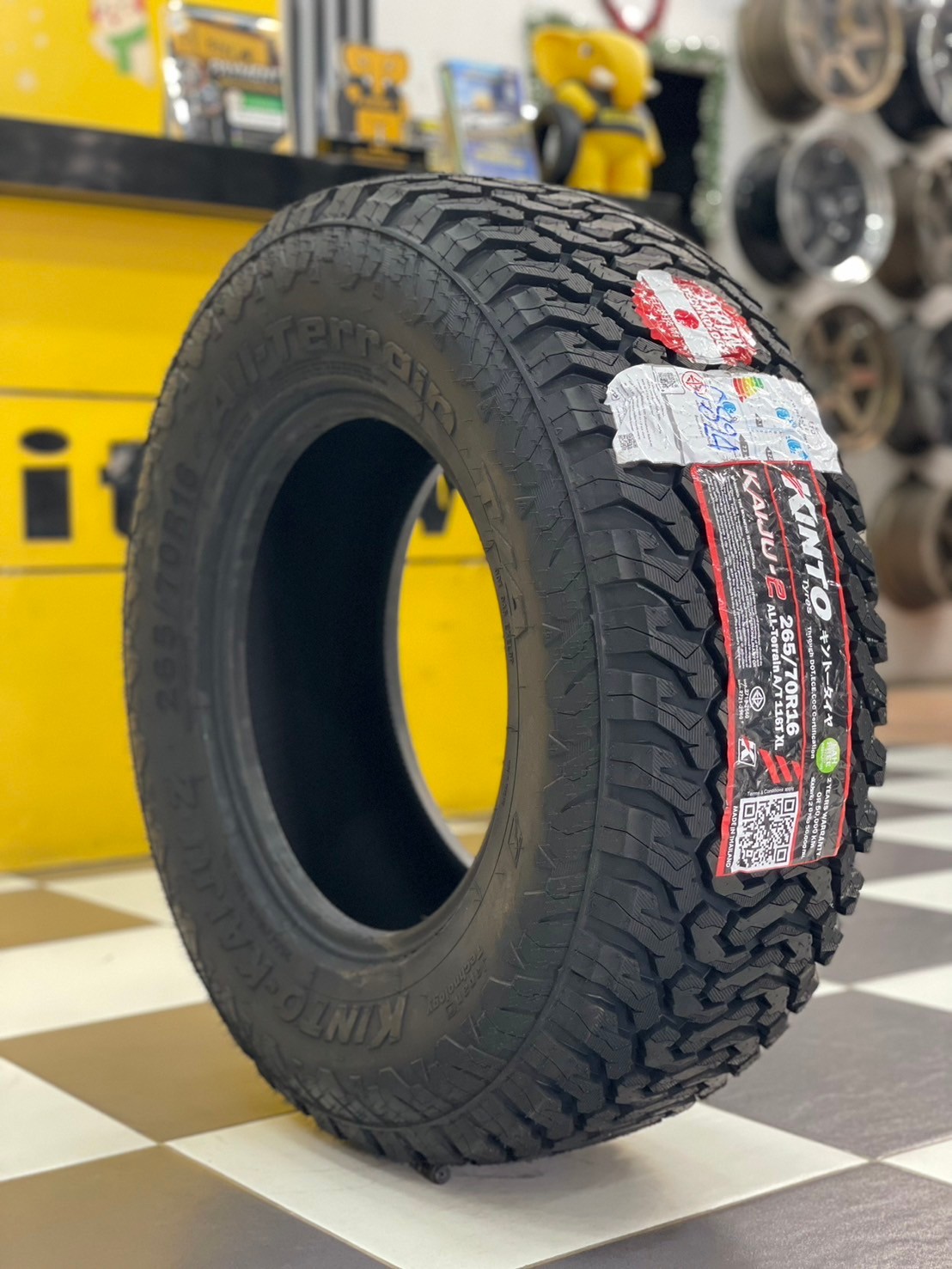 #KINTO #KAIJU2 A/T 265/70R16 ยางใหม่ปี2024