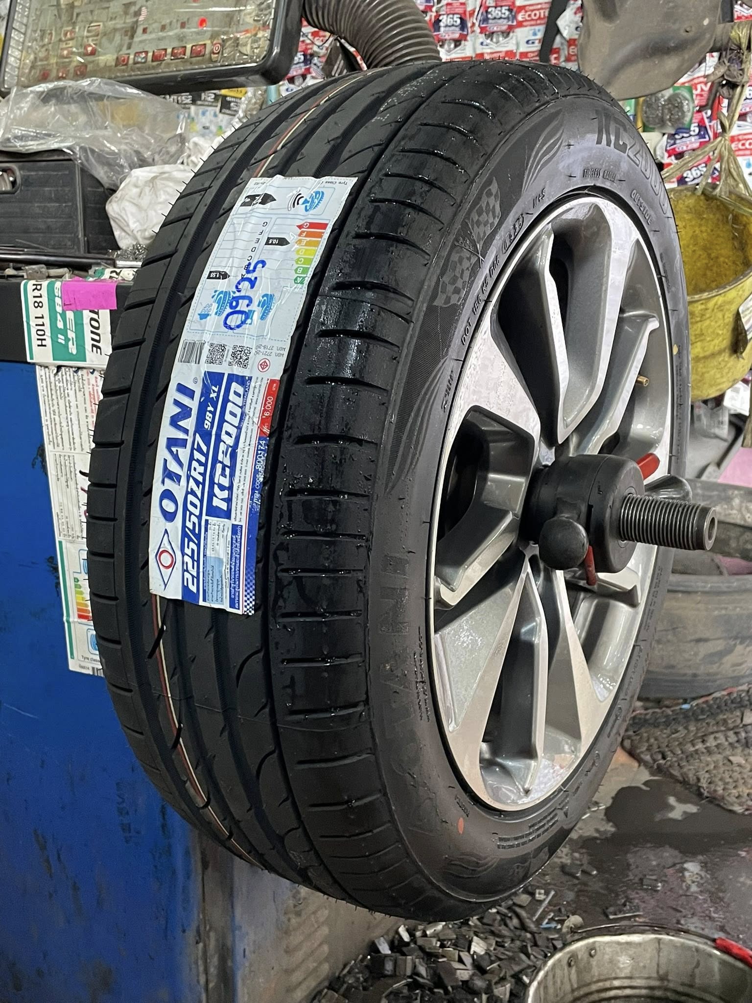 HONDA_ACCORD 🛞🐘 เปลี่ยนยาง #OTANI_KC2000_225/50R17