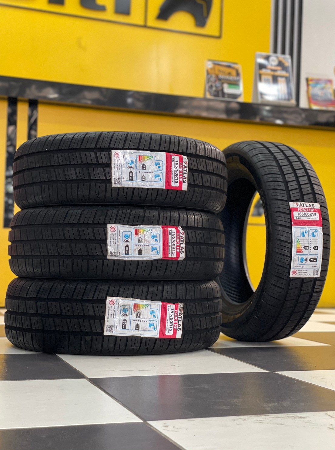 ATLAS FORCE HP 185/60R15 ยางใหม่ปี2022