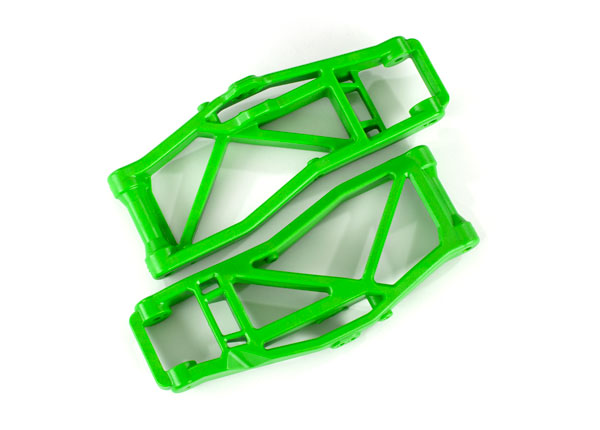 8999G Suspension arms, lower, green (left and right, front or rear) (2) (for use with #8995 WideMaxx® suspension kit)