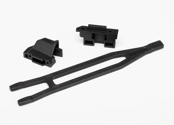 7426 Battery hold-down (1)/ hold-down retainer, front & rear (1 each)