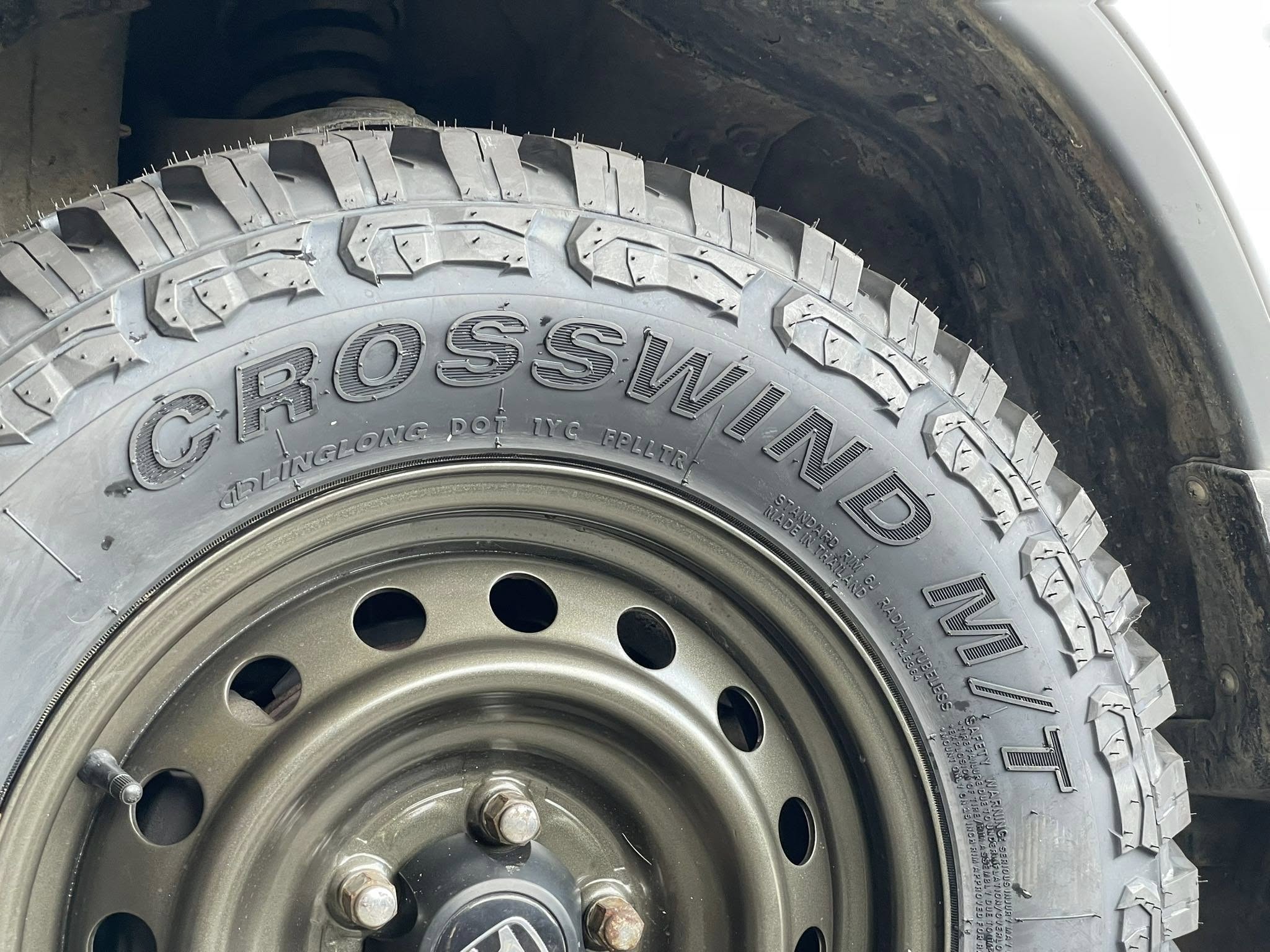 #HONDA_CRV 🚘เปลี่ยนยาง 🛞🐘#LINGLONG_MT_215/75R15 ❤️ 🛞 #ยางMTยางสายลุยคุณภาพดี