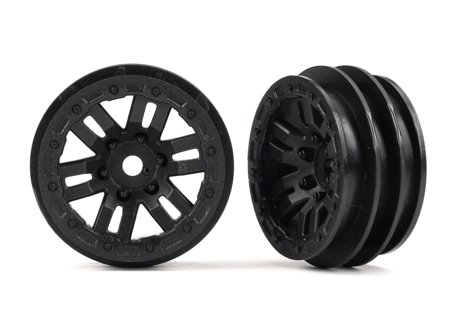 9768 Wheels, 1.0' (black) (2)