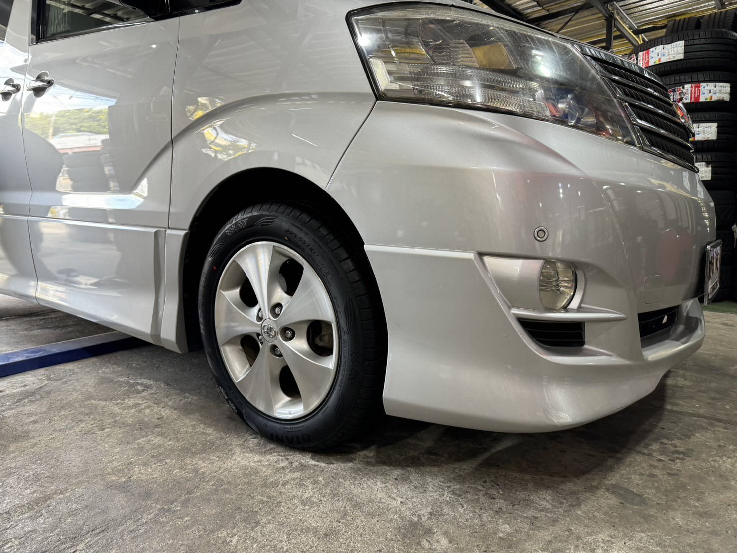 🚘 #TOYOTA_ALPHARD #มั่นใจใช้ยางโอตานิ เปลี่ยนยาง #OTANI_KC2000_225/55R17