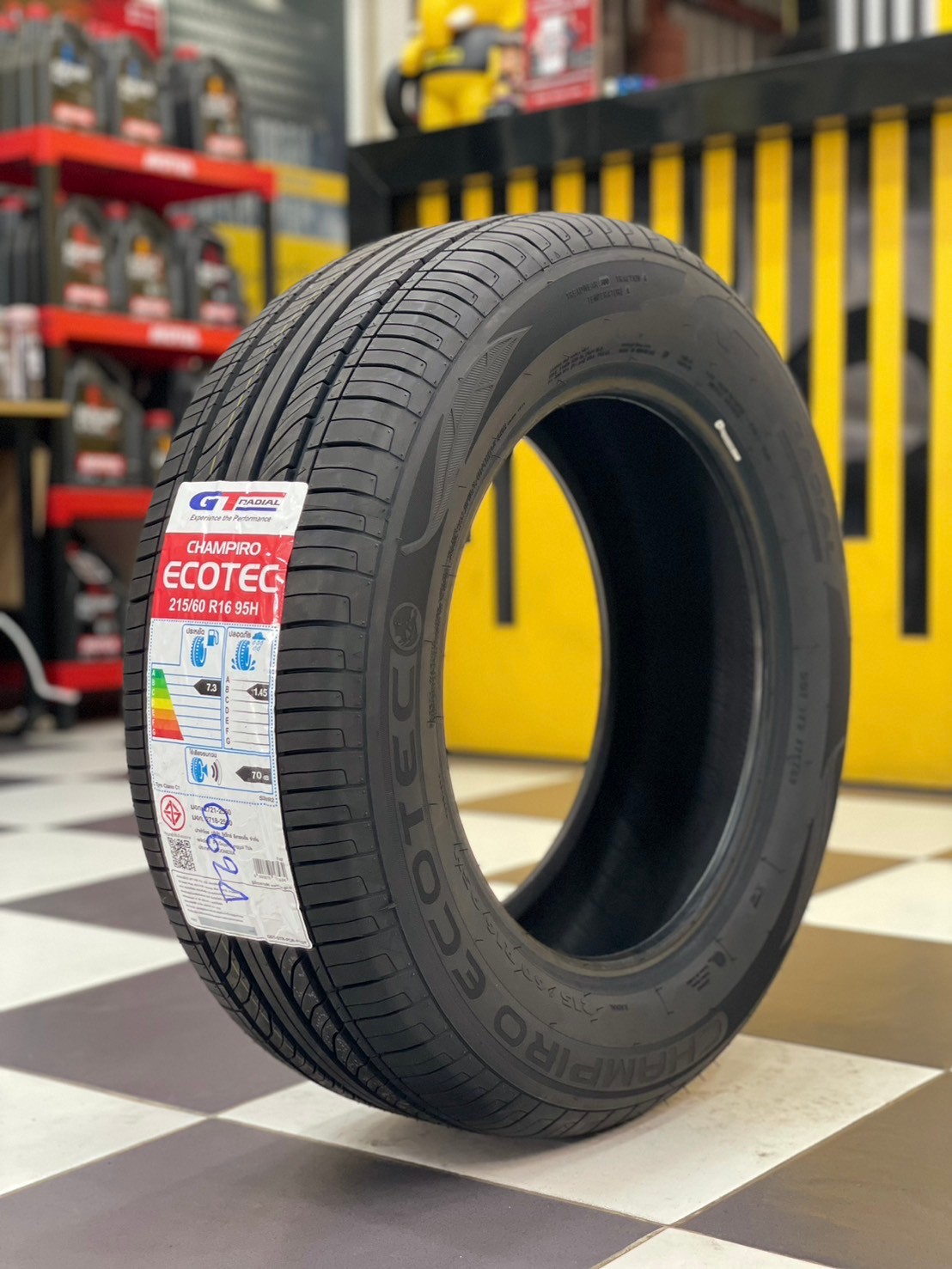 GT RADAIL CHAMPIRO ECOTEC 215/60R16 ยางใหม่ปี2024