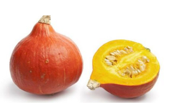 ฟักทอง ฮอกไกโด (Hokkaido pumpkin) / 8 เม็ด (Ukraine)