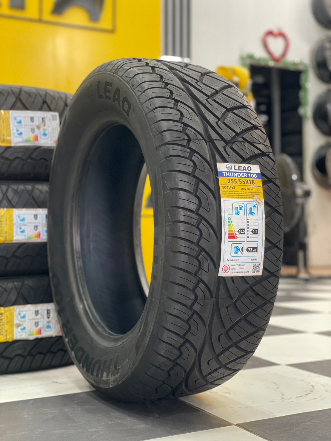 255/55R18 Leao Tire Lion Thunder100 ยางลายซิ่งนุ่มหนึบ
