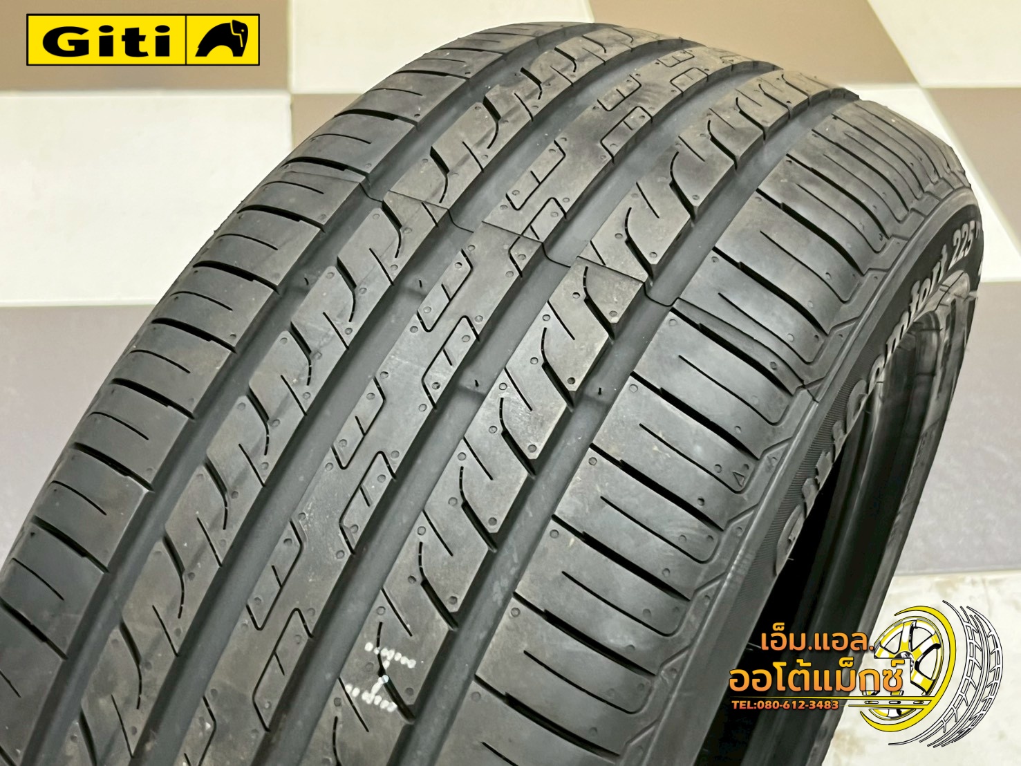 🚗✨ GITI ComfortG225v1 225/50R18 ยางใหม่ปี2025