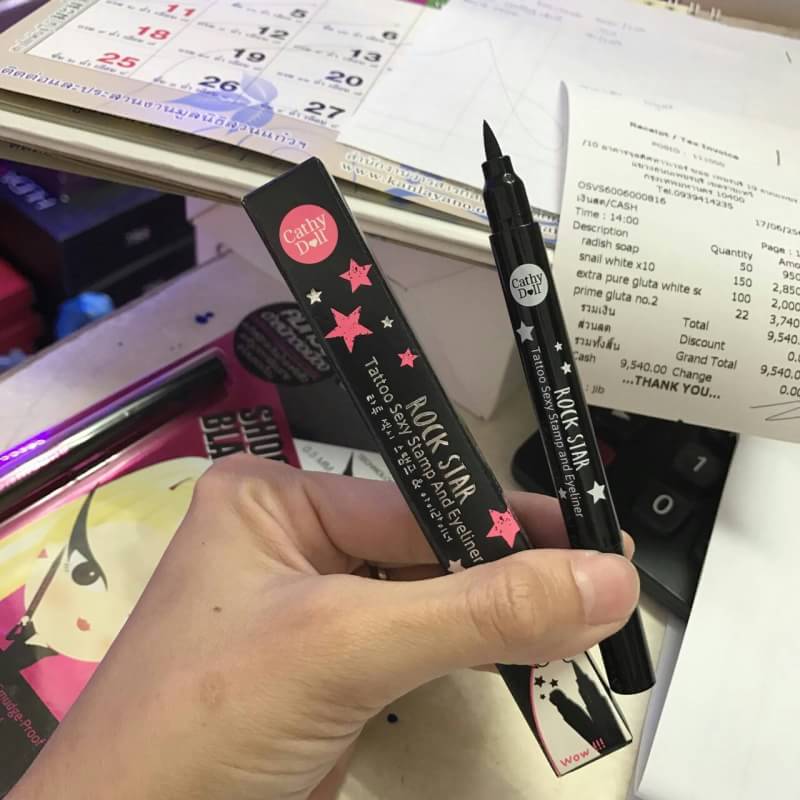 Rock Star อายไลเนอร์ 2 หัว