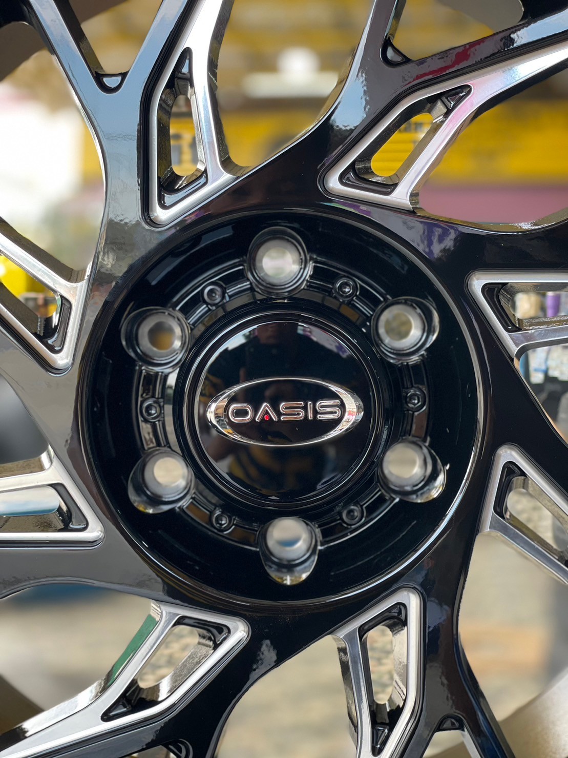 ล้อแม็กซ์ใหม่ขอบ20 OASIS Bravo GT-1 20x9.0 ET0 6x139.7 สีดำ หล่อดุดัน