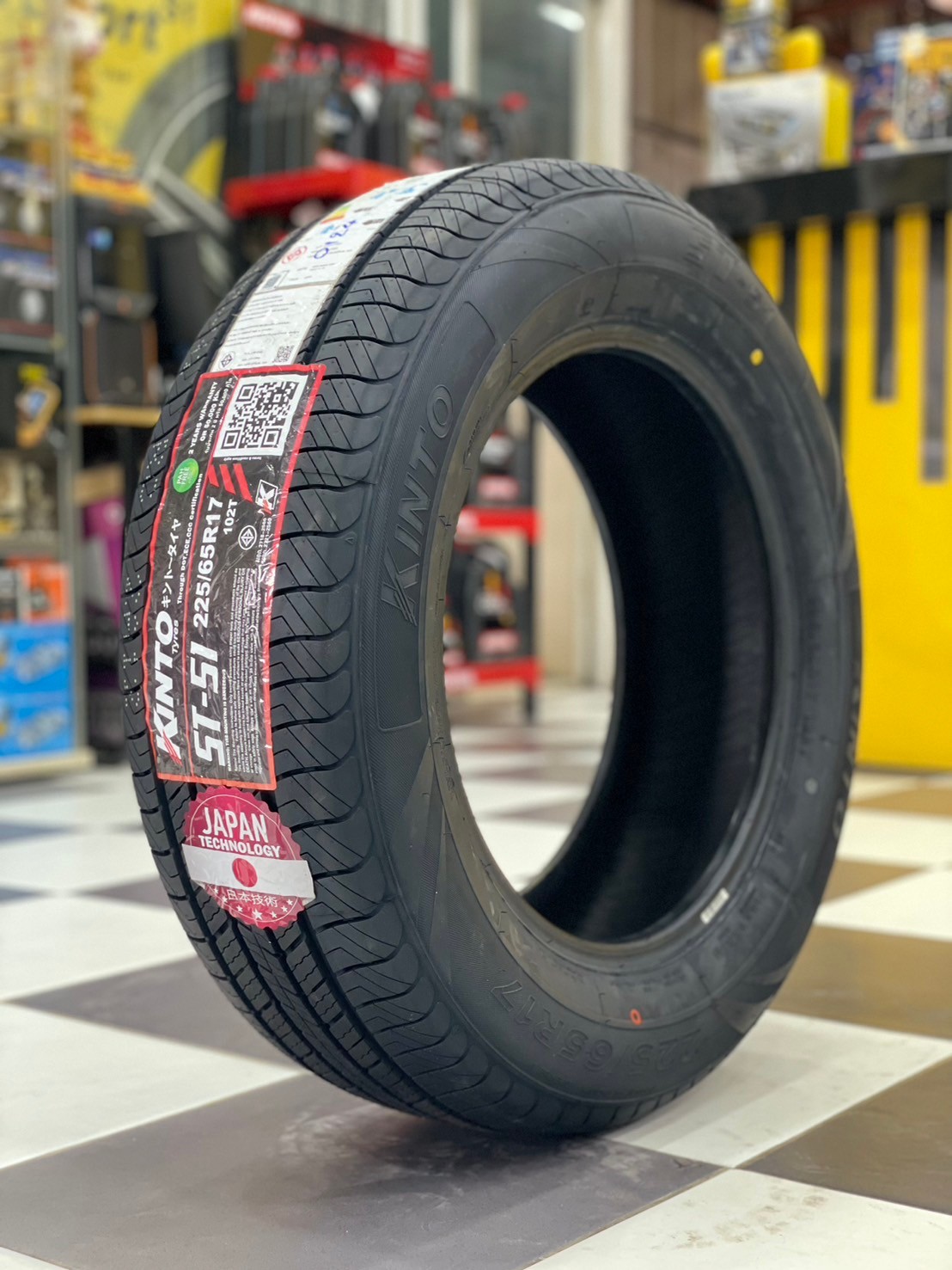 #ยางใหม่คินโต๊ะ #KINTO-ST51 225/65R17 ยางใหม่ปี2024