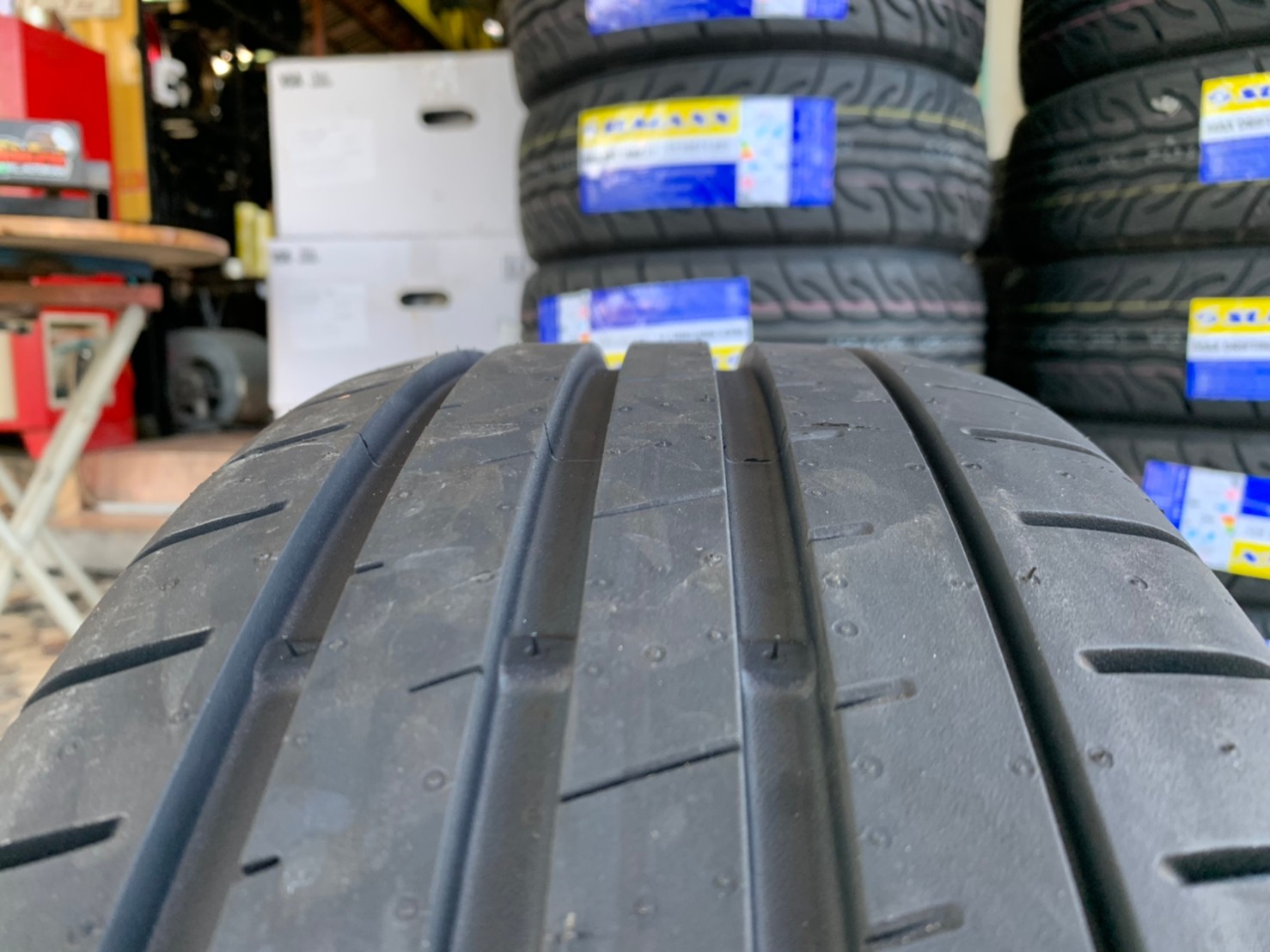 ยางใหม่ 215/55R17 APOLLO ASPIRE4G ยางใหม่ปี2021