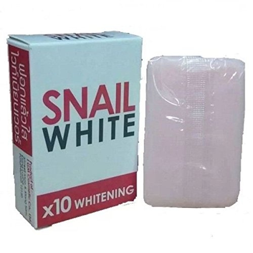 Snail White x10 Whitening 70 g. สเนล ไวท์ สบู่หอยทาก ฟอกแล้วใส ไวท์เนียนเวอร์