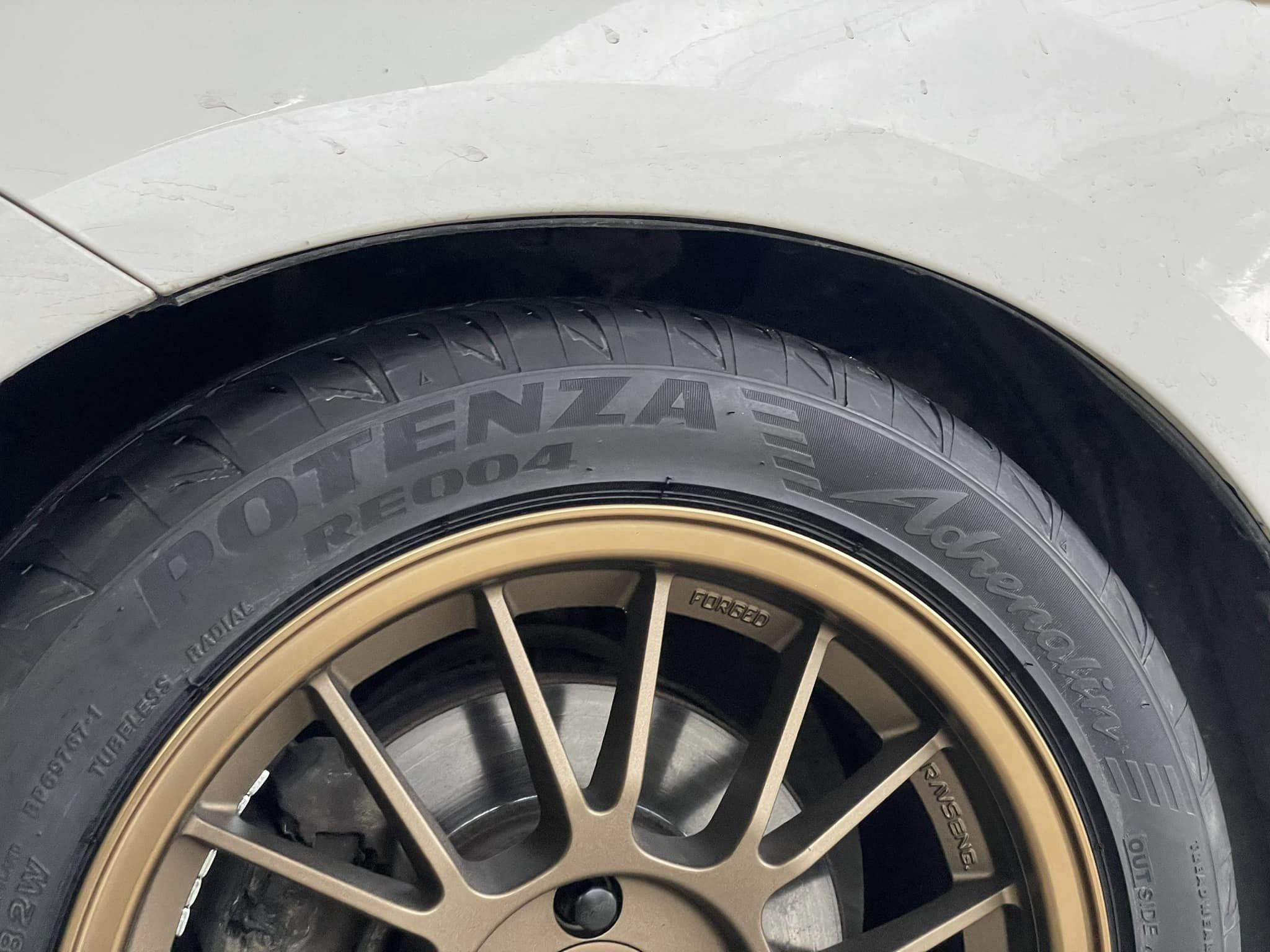 #ล้อแม็กซ์ใหม่SE37 #PredatorPD-30 15X7 ET35 4X100 Bridgestone_Potenza_RE004 195/50R15
