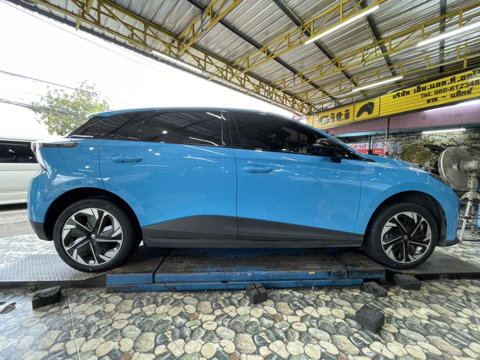 MG_MG4 🚘 เปลี่ยนยาง 🛞🐘#GITI_ControlP10_215/50R17