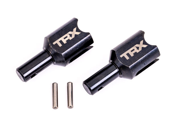 9583X Differential output cup, front or rear (hardened steel, heavy duty) (2)/ 2.5x12mm pin (2)