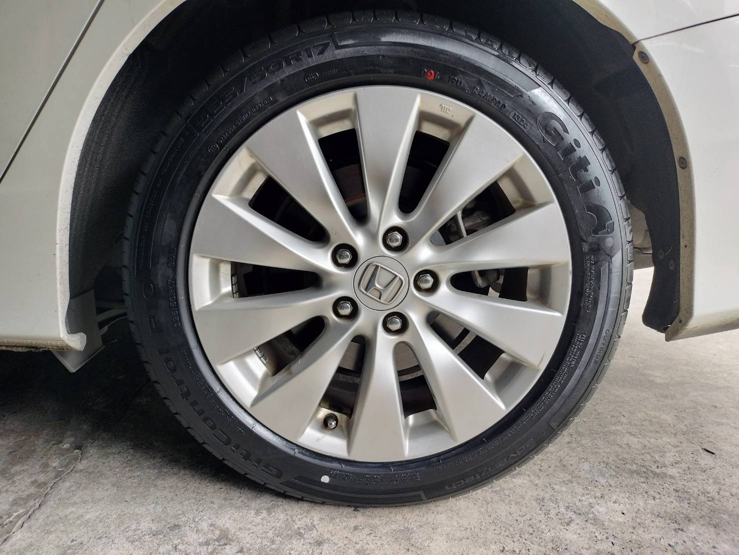 HONDA_ACCORD เปลี่ยนยาง🛞 #GITI_P10_225/50R17