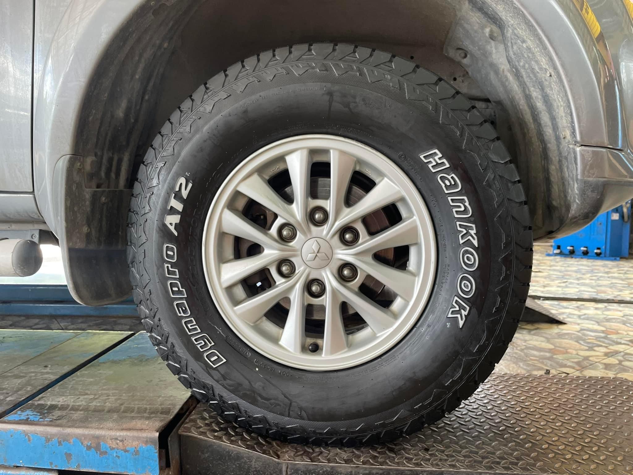 MITSUBISHI_PAJERO SPORT❤️ #ยางสายลุย #ยางAT รุ่นใหม่ #ตัวหนังสือสีขาว #ยางแบรนด์เกาหลี #ยางใหม่ปี2024