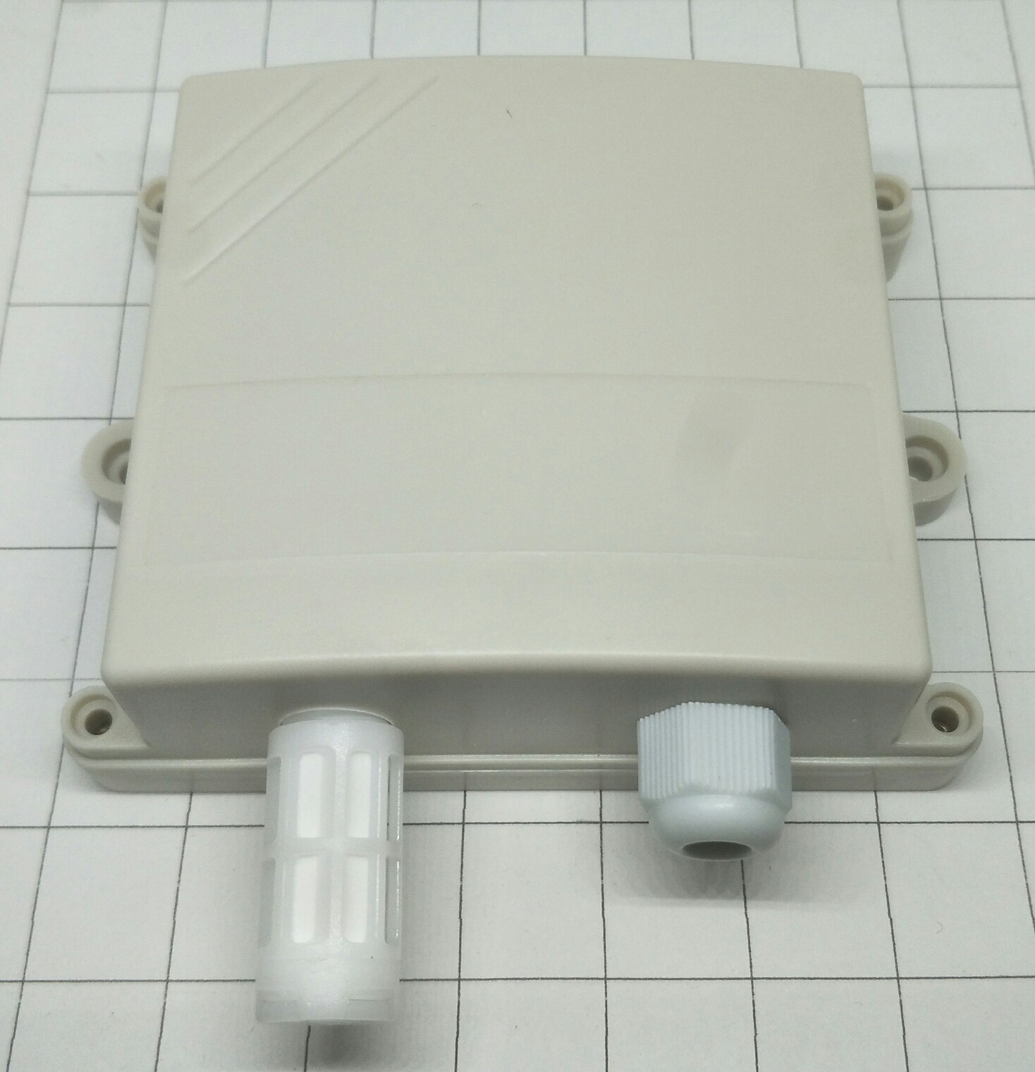 กล่องกันน้ำขนาด 8.5x8x3 ซม Sensor Housing แบบมีกระดาษกรอง