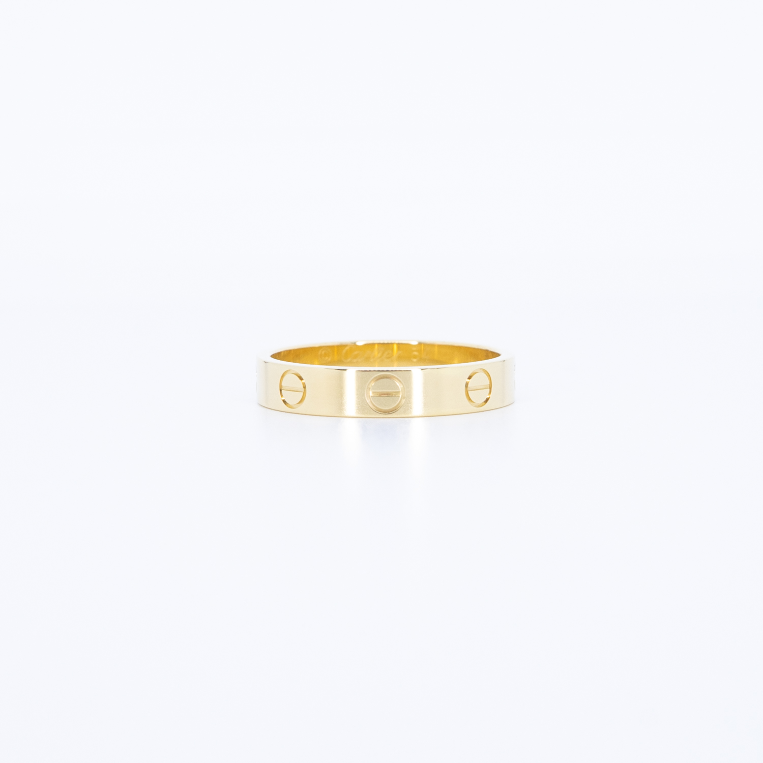แหวน Cartier Love band ทองคำ18K ไซส์ 54# (Used) +กล่องและการ์ด2021
