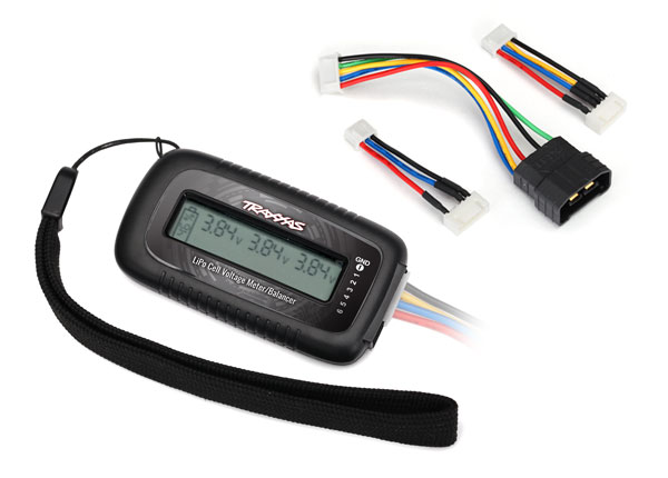 2968X LiPo cell voltage checker/balancer (includes #2938X adapter for Traxxas® iD® batteries)