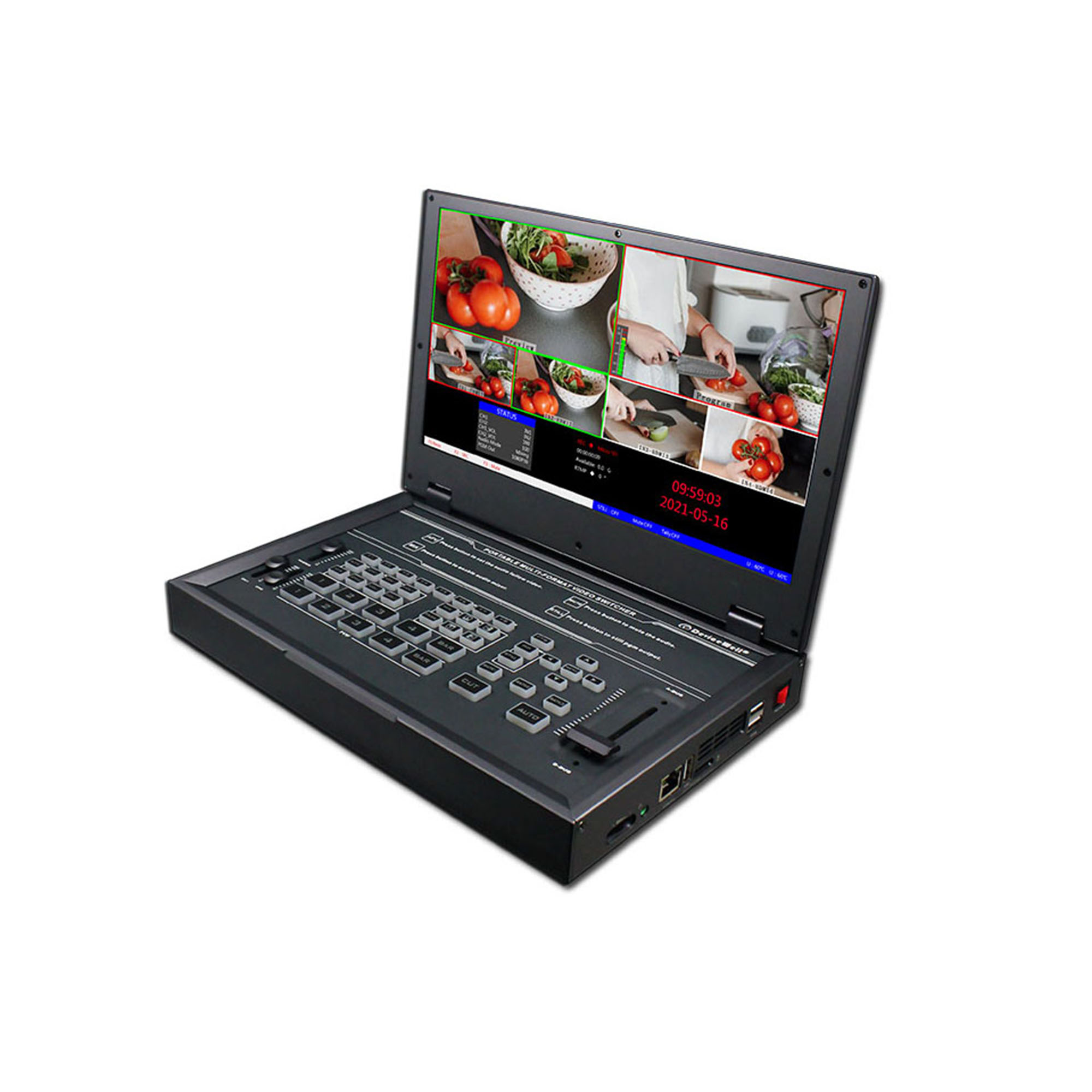DeviceWell HDS9325 5-CH Portable HD Video Switcher