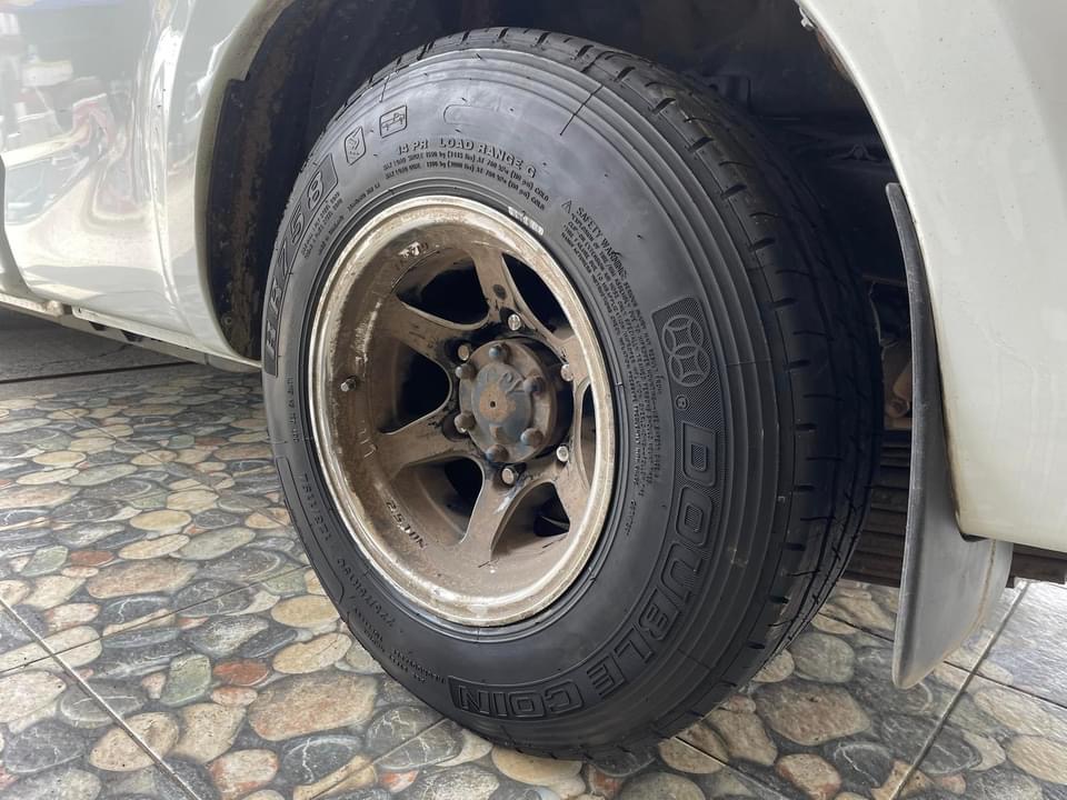 เปลี่ยนยาง ISUZU_D-MAX❤️ #DOUBLECOIN_RR758_225/75R15 ผ้าใบ14ชั้น แข็งแรงทนทาน เกินคุ้ม