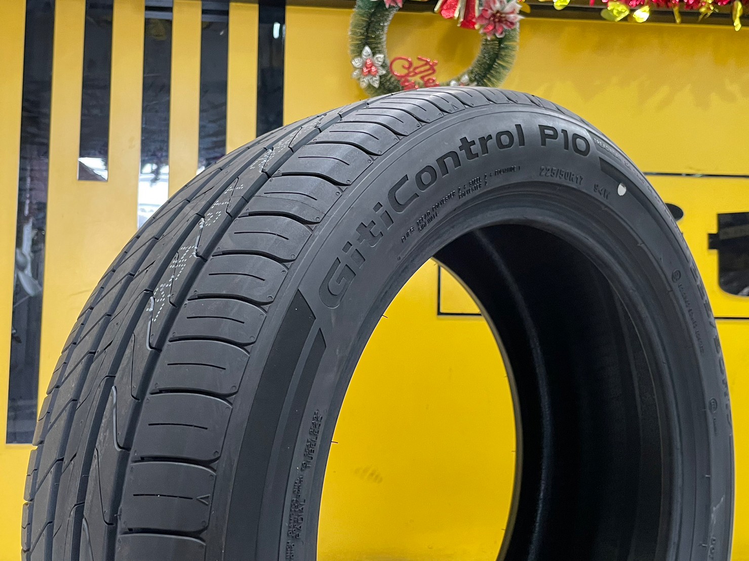 ยางใหม่ GITI Control P10 225/50R17 ยางใหม่ปี2023 ราคาโปรโมชั่นพิเศษ พร้อมติดตั้งฟรี