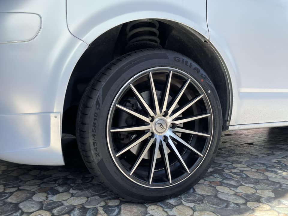 🚗#Volkswagen_Caravelle🛞 เปลี่ยนยาง 🛞#ยางจีที #ยางสปอร์ตสมรรถนะการขับขี่สูง 🛞 🛞#Giti_SportS2 245/45R19