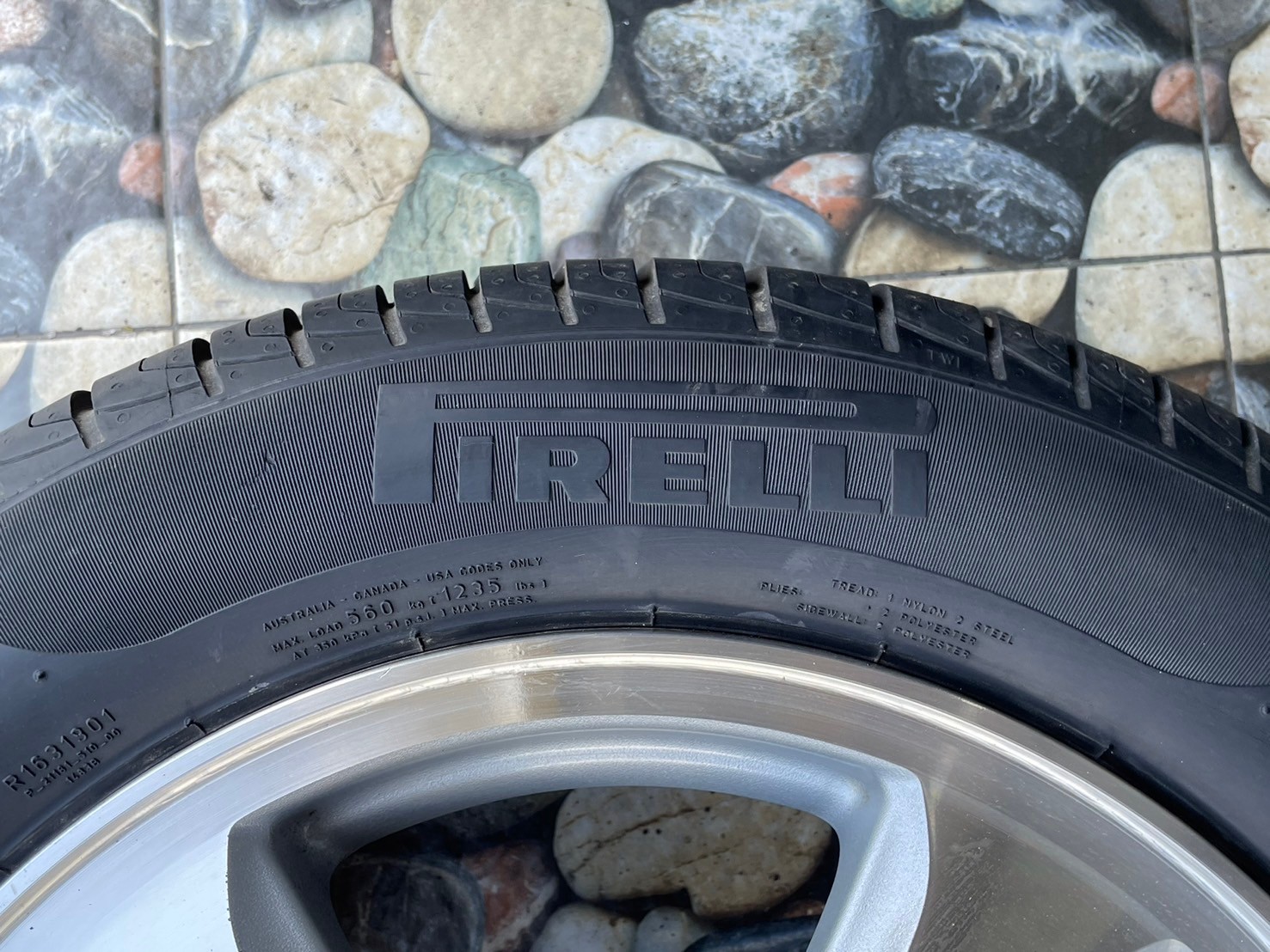 ล้อแม็กซ์ขอบ15 #Honda Civic 5x114 พร้อมยาง195/60R15 สภาพพร้อมใช้งาน