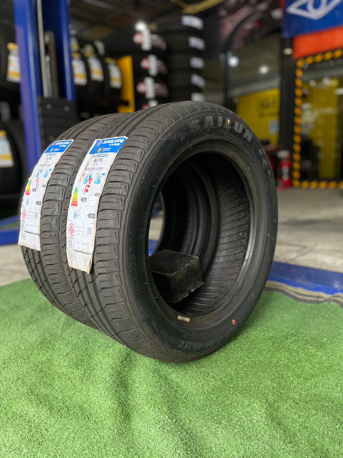 ยางใหม่SAILUN 185/55R14 ยางใหม่ปี22 (2เส้น)