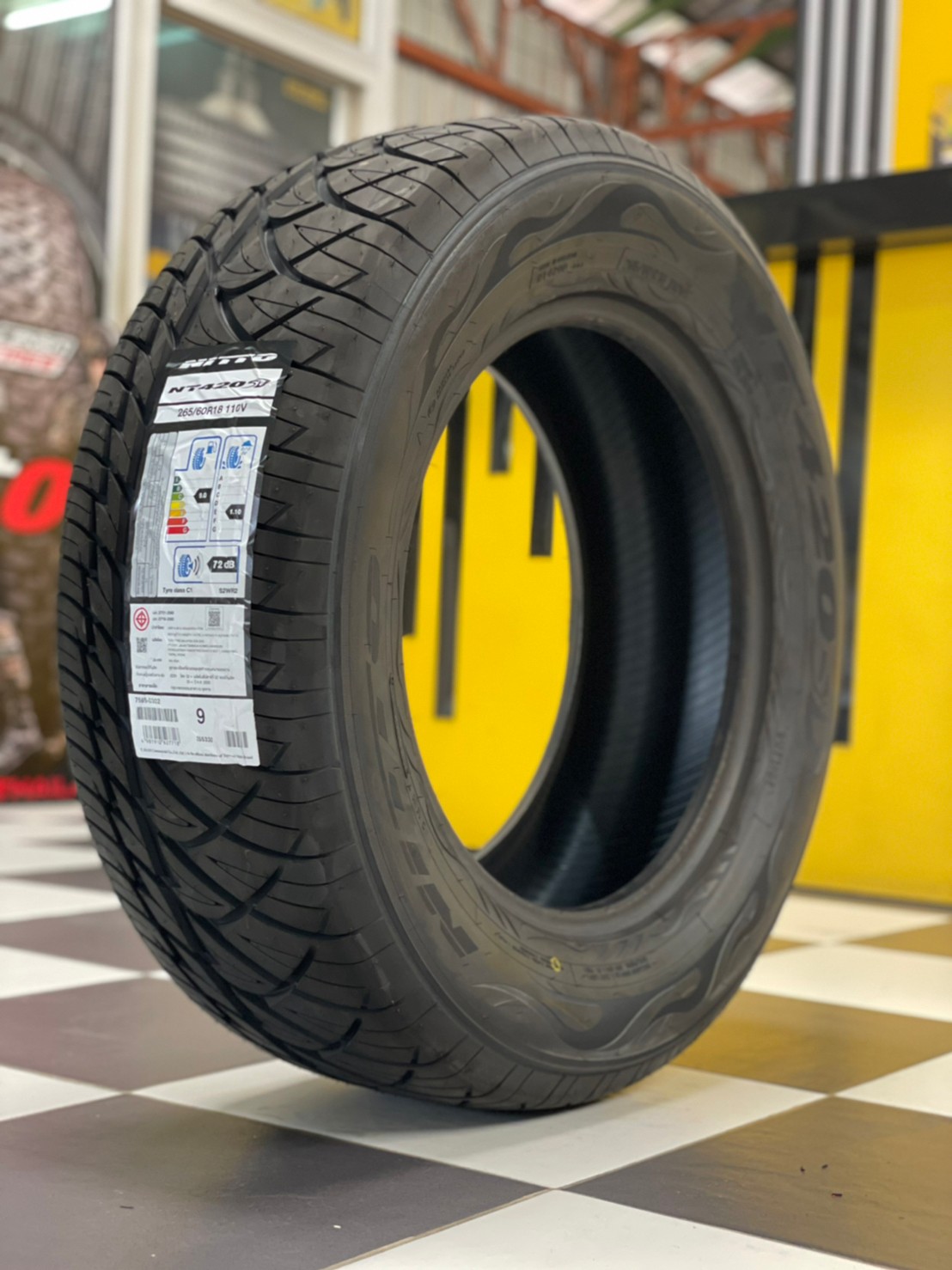 NITTO NT420SD 265/60R18 ยางลายซิ่ง สปอร์ต สมรรถนะสูง ยางใหม่ปี2021