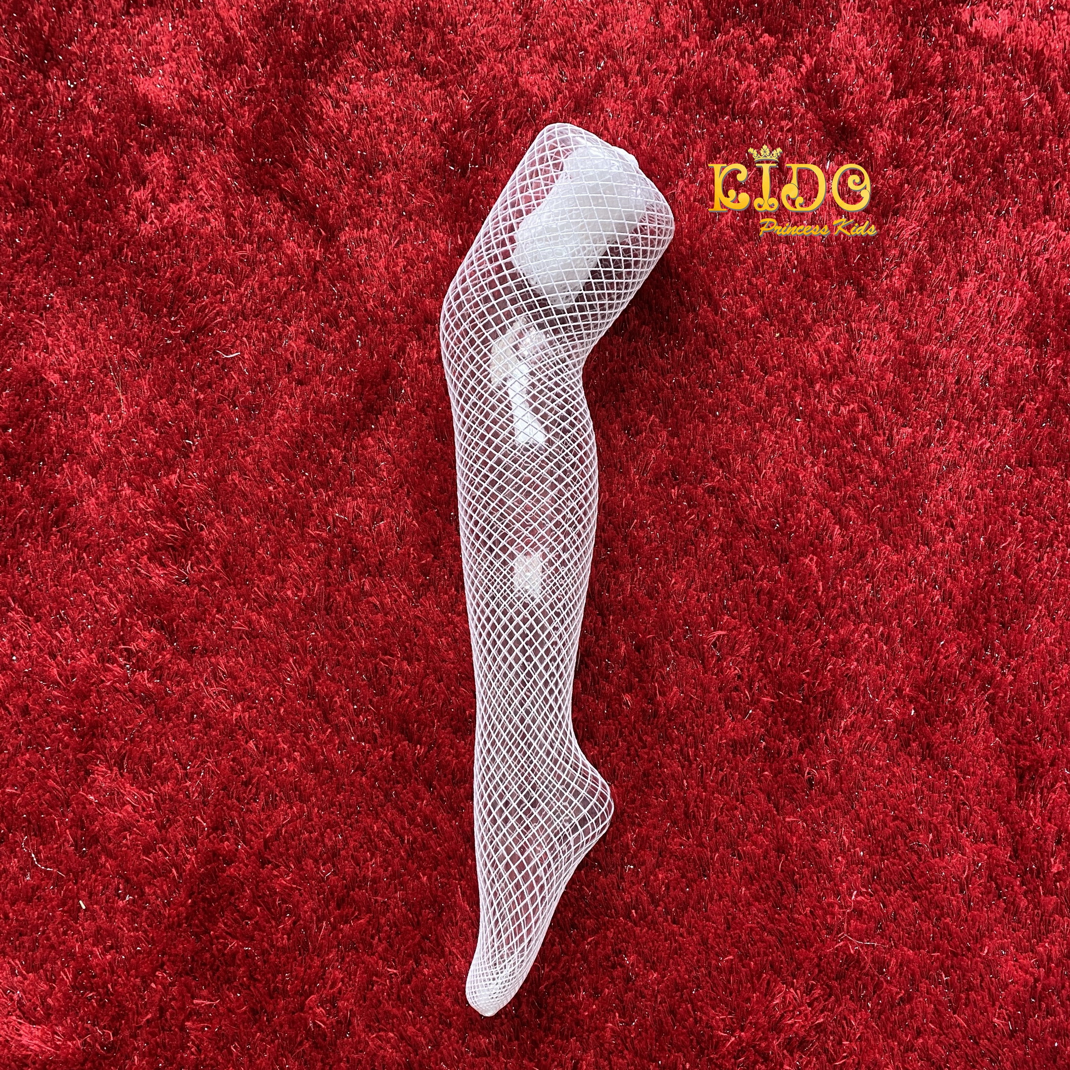 ถุงน่องเด็ก(หน้าร้านอยู่รัชดา)L202 สีขาว ถุงน่องตาข่าย