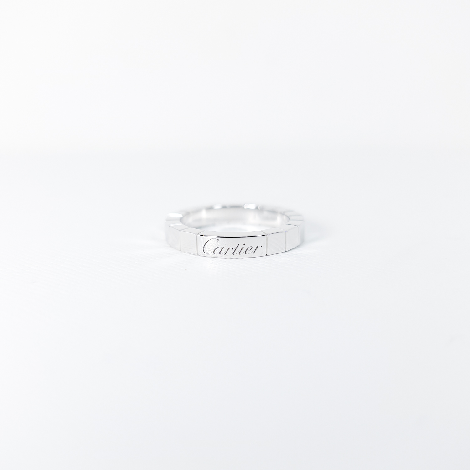 แหวน Cartier Lanieres Platinum950 ไซส์ 49# (Used)