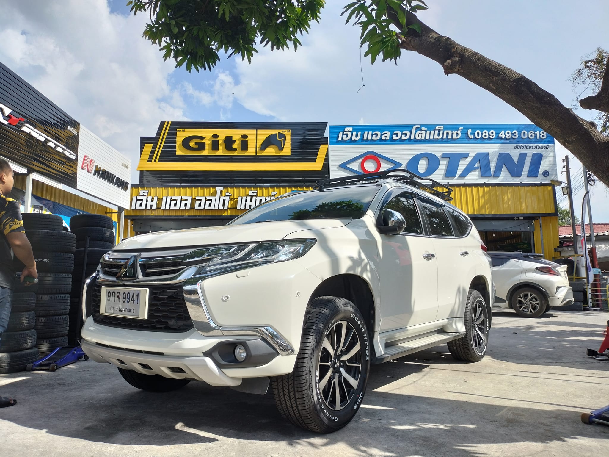 #MITSUBISHI_PAJEROSPORT #GITI_HT152_265/60R18