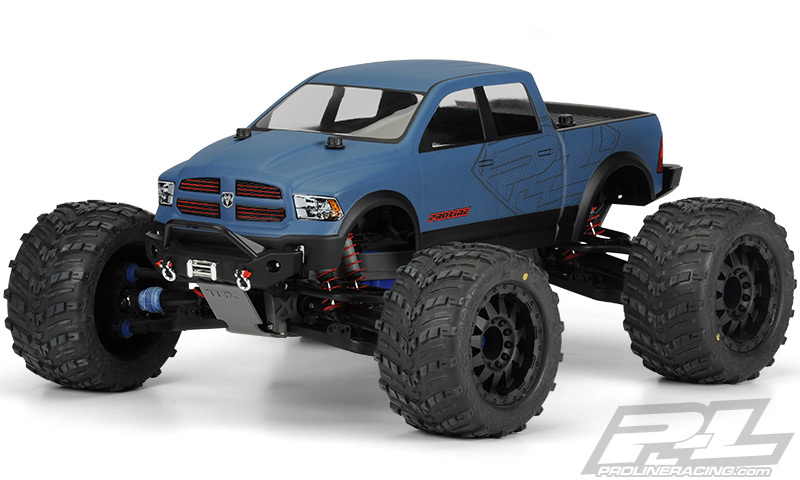 PRO-3427-00 Clear Body, RAM 1500: 1/10 T-MAXX 3.3, REVO 3.3