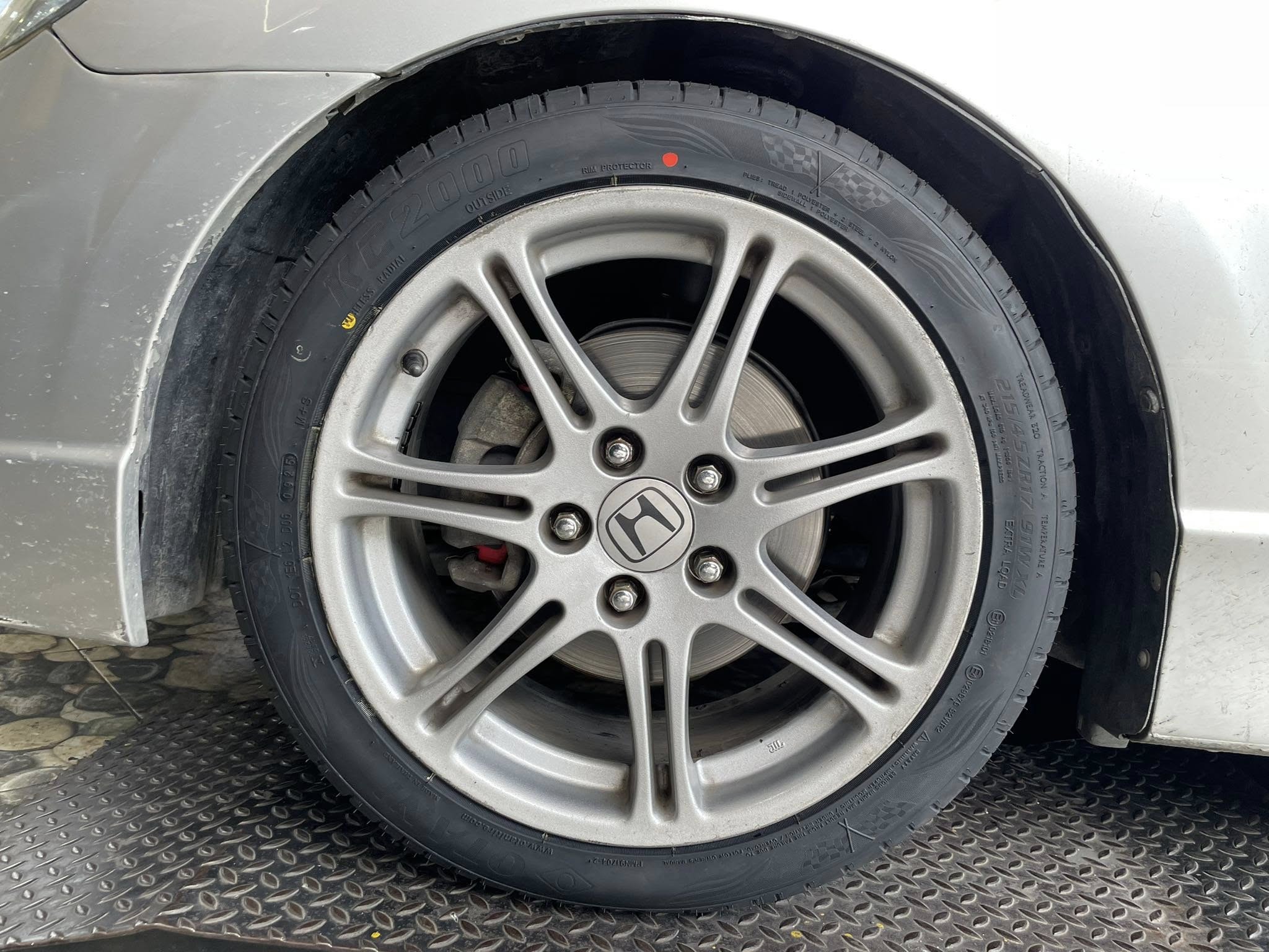 #HONDA_CIVIC 🚘เปลี่ยนยาง 🛞🐘#OTANI_KC2000_215/45R17