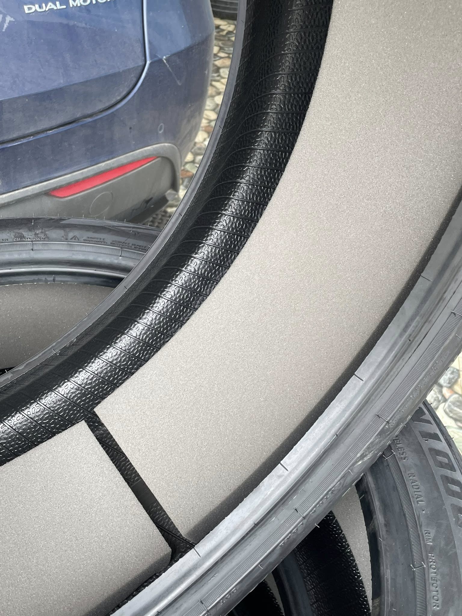 TESLA_ModelY🚘เปลี่ยนยาง 🛞🐘#OTANI KN1000 255/40R20