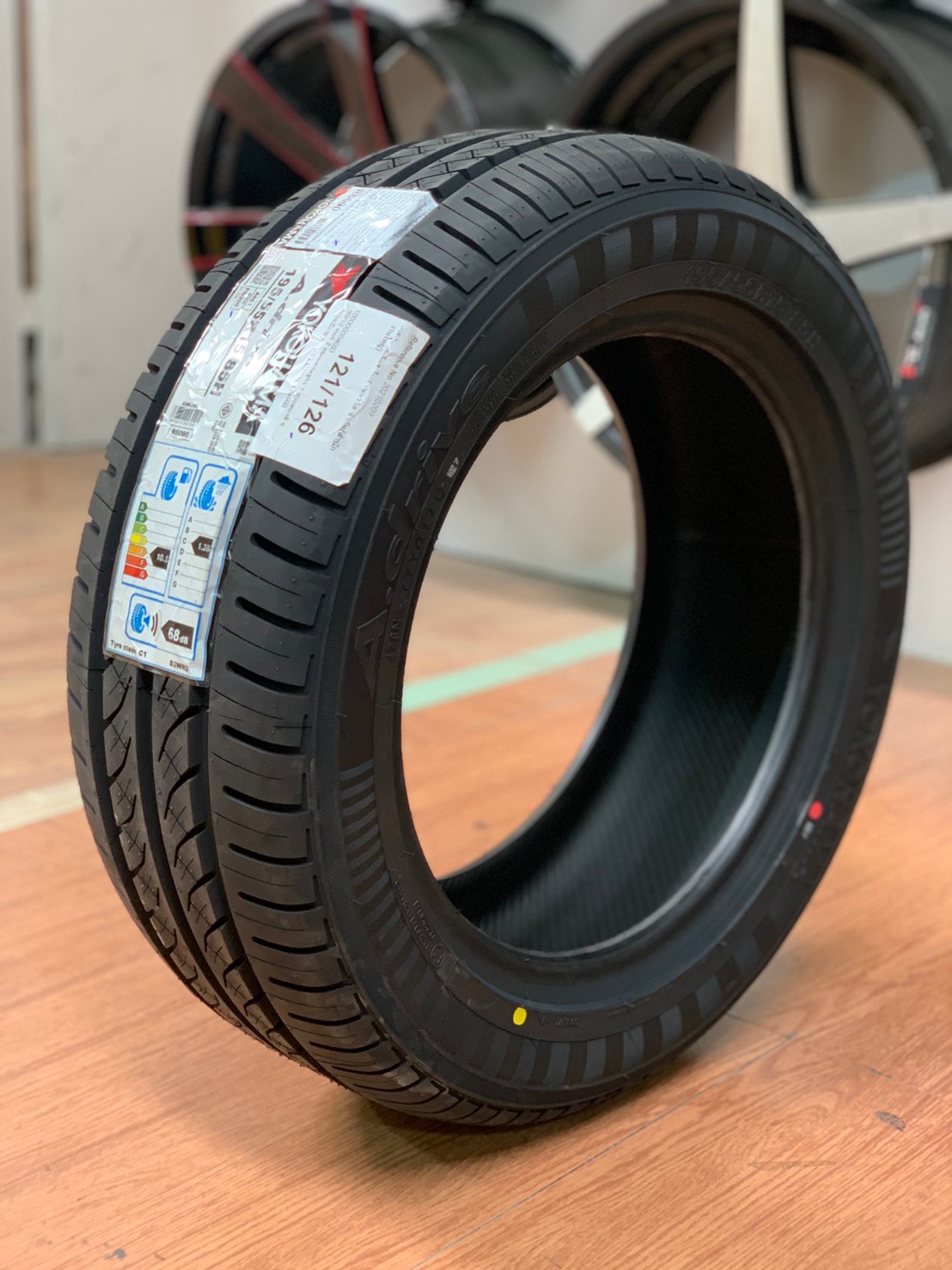 YOKOHAMA A-Drive 195-55R15 ยางใหม่ปี2021 ยางคุณภาพดีนุ่มเงียบ ยางสายพันธุ์ญี่ปุ่น
