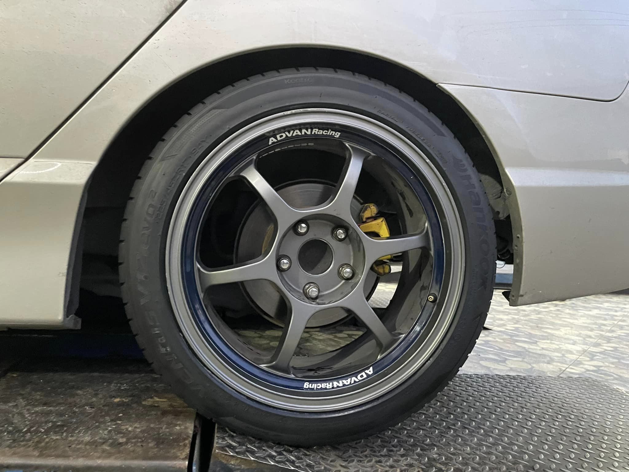 #HONDA_CIVIC เปลี่ยนยาง #HANKOOK_V12_225/45R17