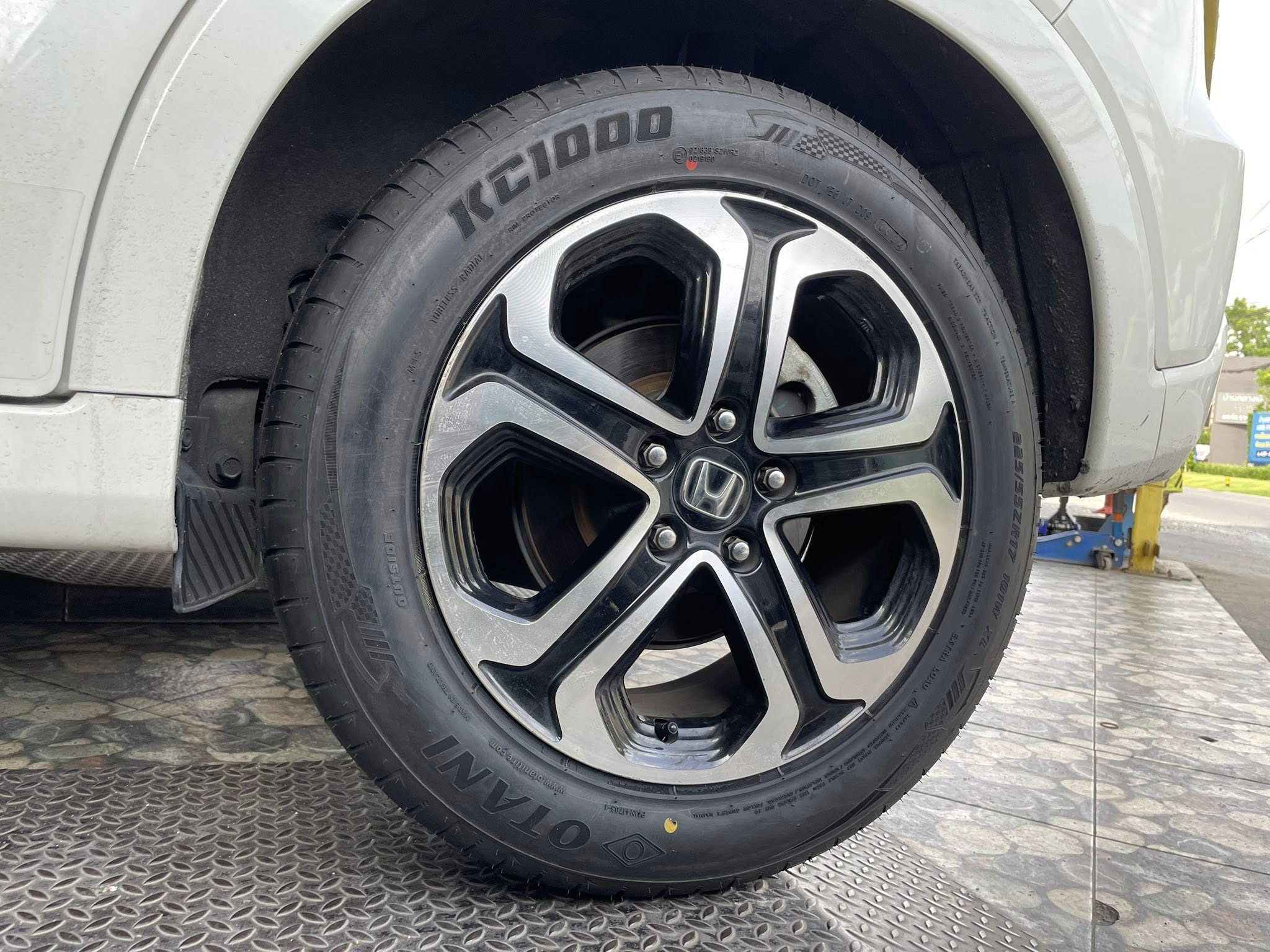 HONDA_HRV 🚘เปลี่ยนยาง 🛞🐘#OTANI_KC1000_225/55R17