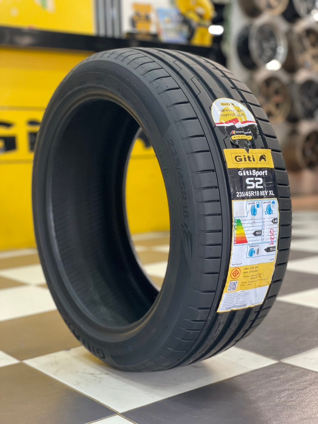 GITI SPORT S2 235/45R18 ยางใหม่ปี2024