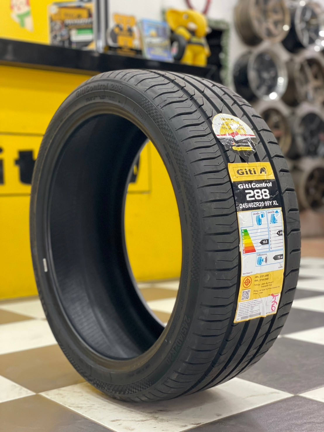 ยางGiti Control G288 245/40R20 ยางใหม่ปี2024