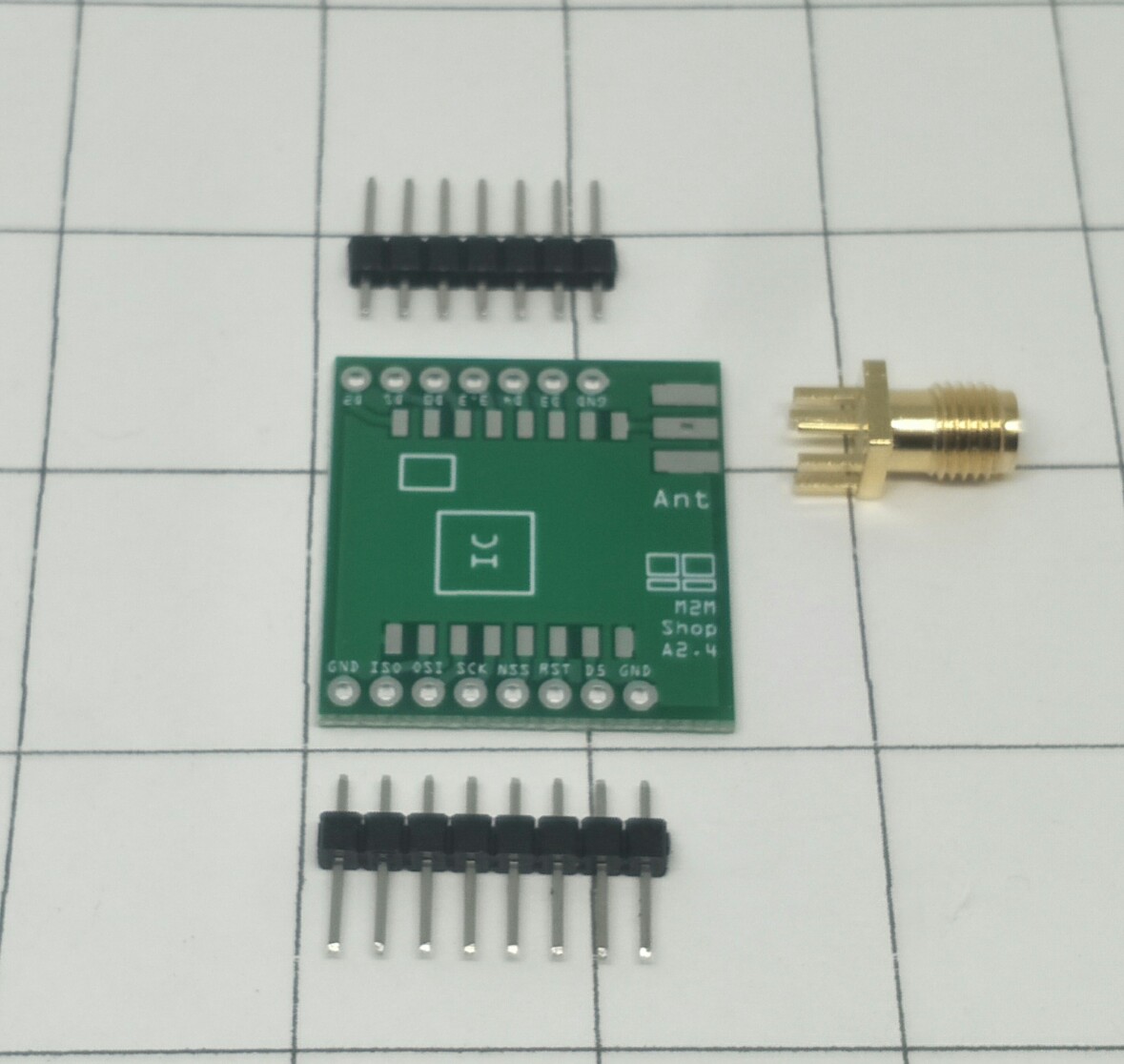 RFM95 Breakout PCB V.A2.4 พร้อมขั้ว SMA