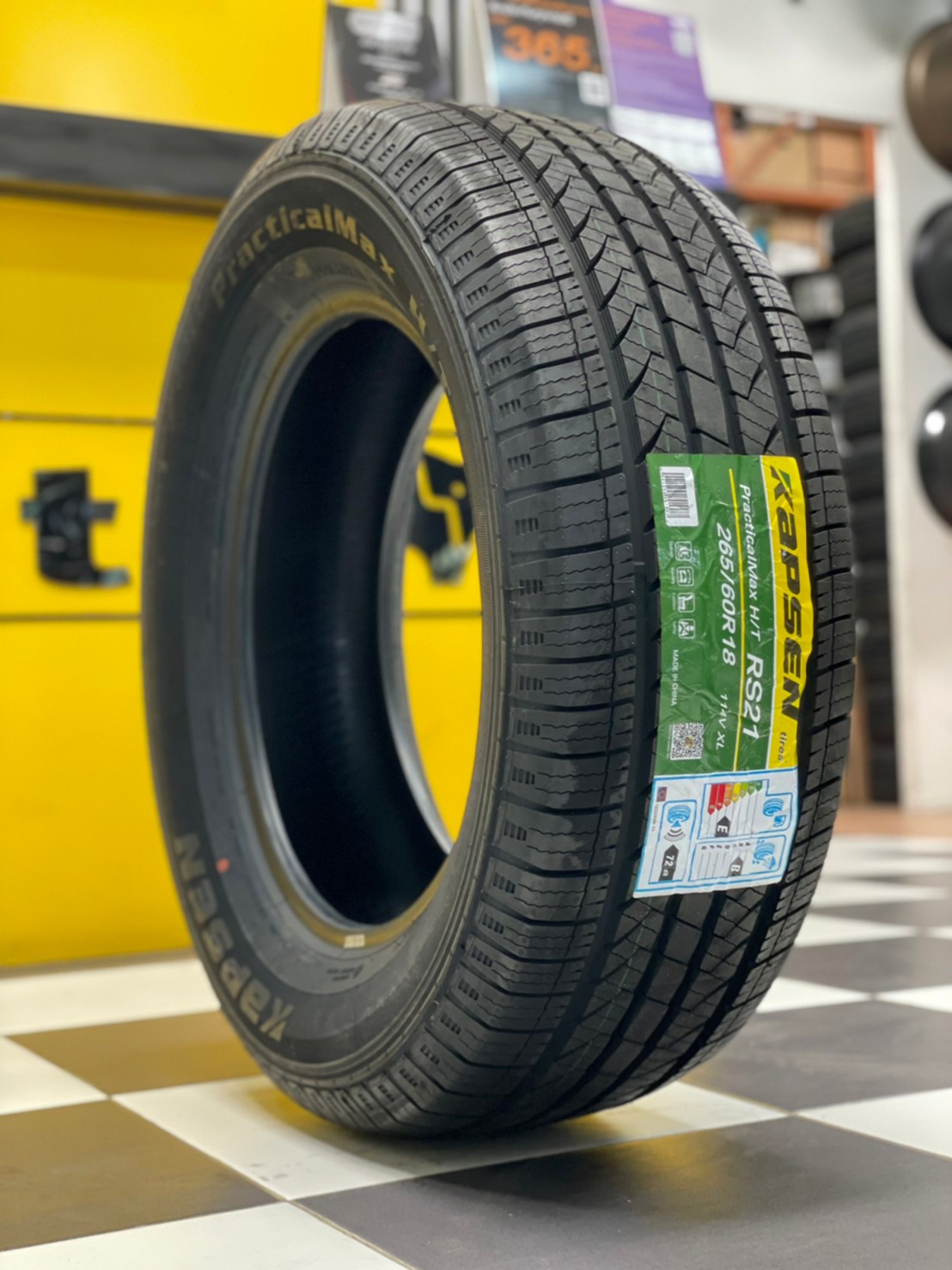 ยางใหม่ KAPSEN K737 175/65R14 ยางปี21 ยางคุณภาพดี