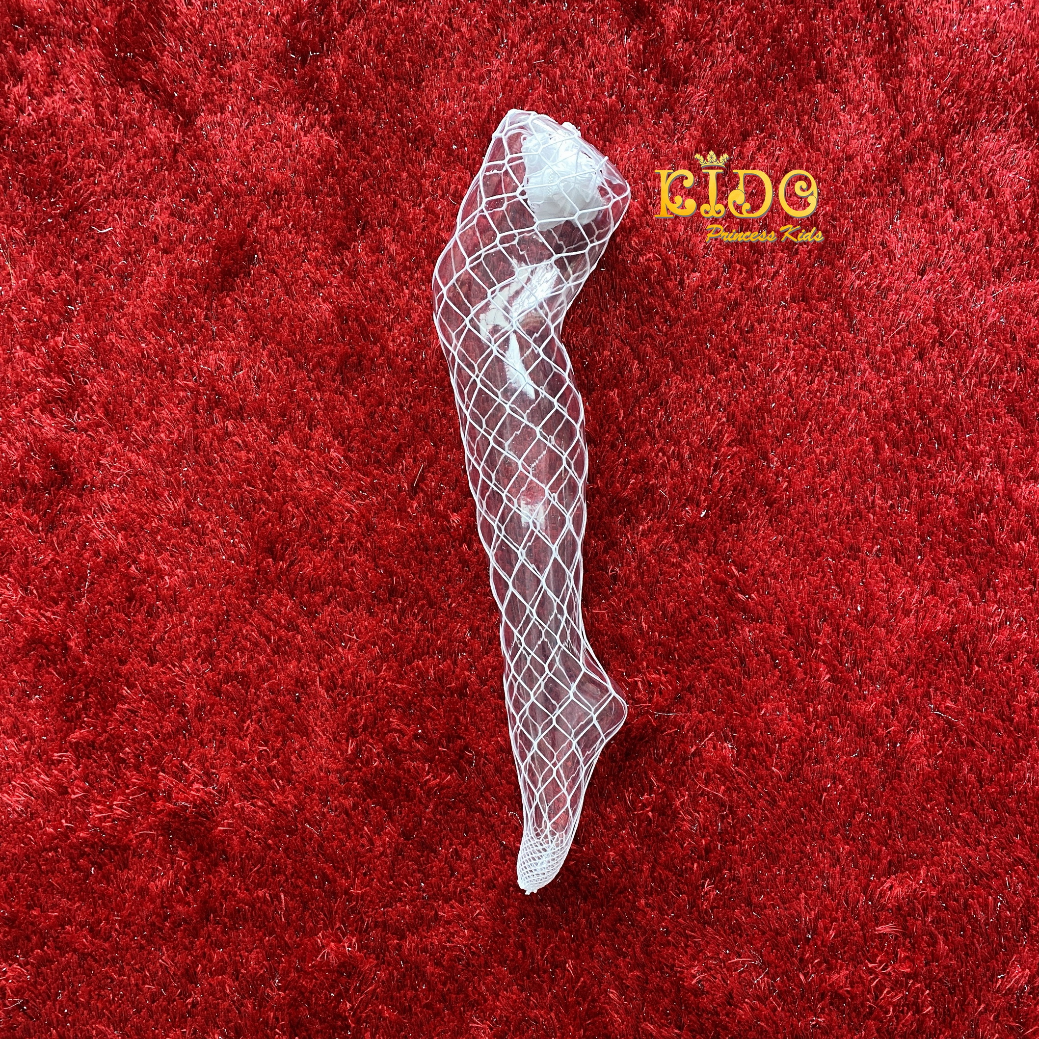 ถุงน่องเด็ก(หน้าร้านอยู่รัชดา)L203 สีขาว ถุงน่องตาข่ายใหญ่